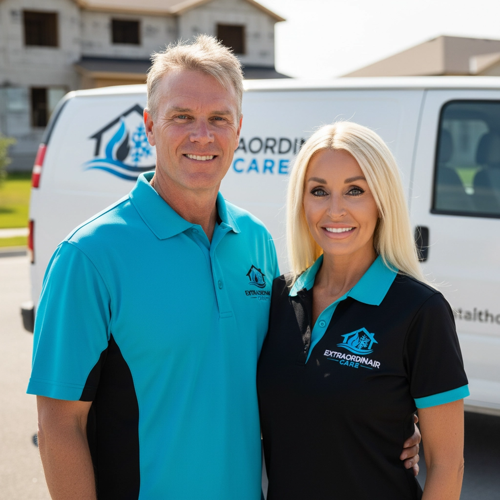 Brian and partner — Extraordinair Care family-owned team
