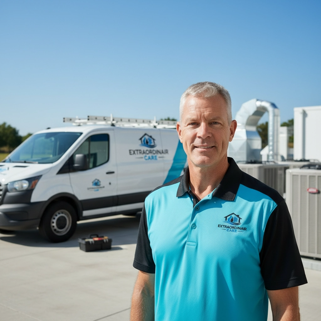 Brian, owner of Extraordinair Care HVAC, ready to serve Peterborough homeowners