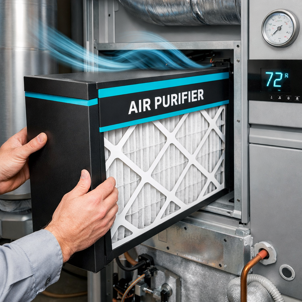 Clean indoor air quality — air purifier and ventilation equipment by Extraordinair Care